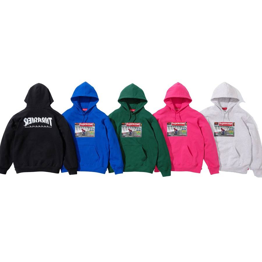 Supreme®/thrasher® Hooded Sweatshirt