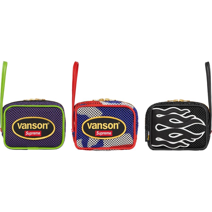 Supreme®/vanson Leathers® Cordura® Mesh Wrist Bag