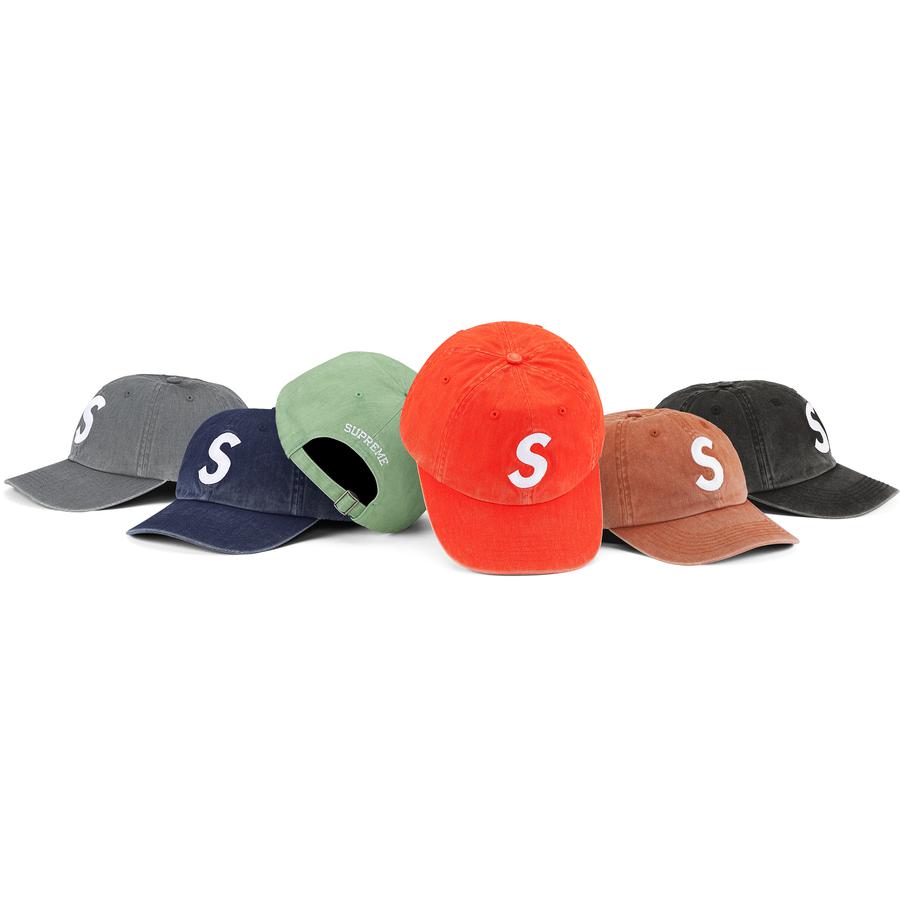 Pigment Print S Logo 6-panel