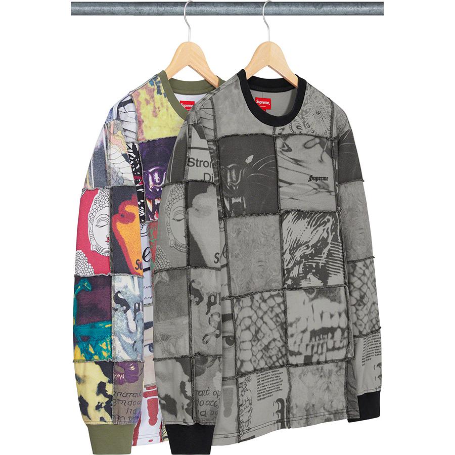 Supreme Mosaic Patchwork L/S Top