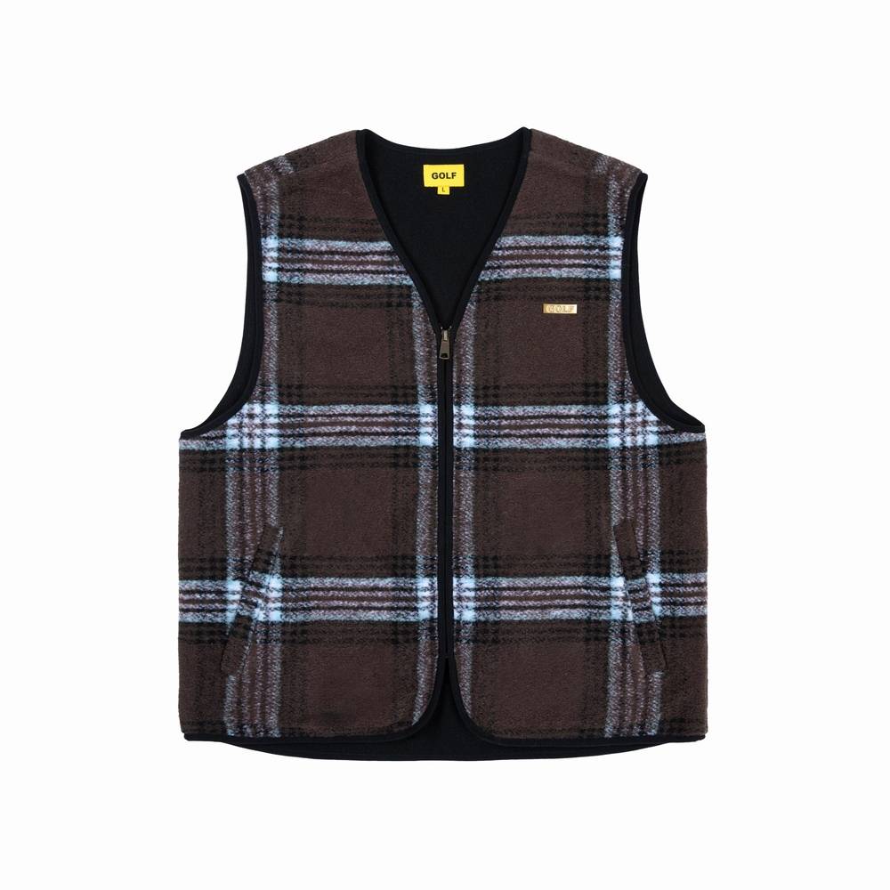 Logger Plaid Vest