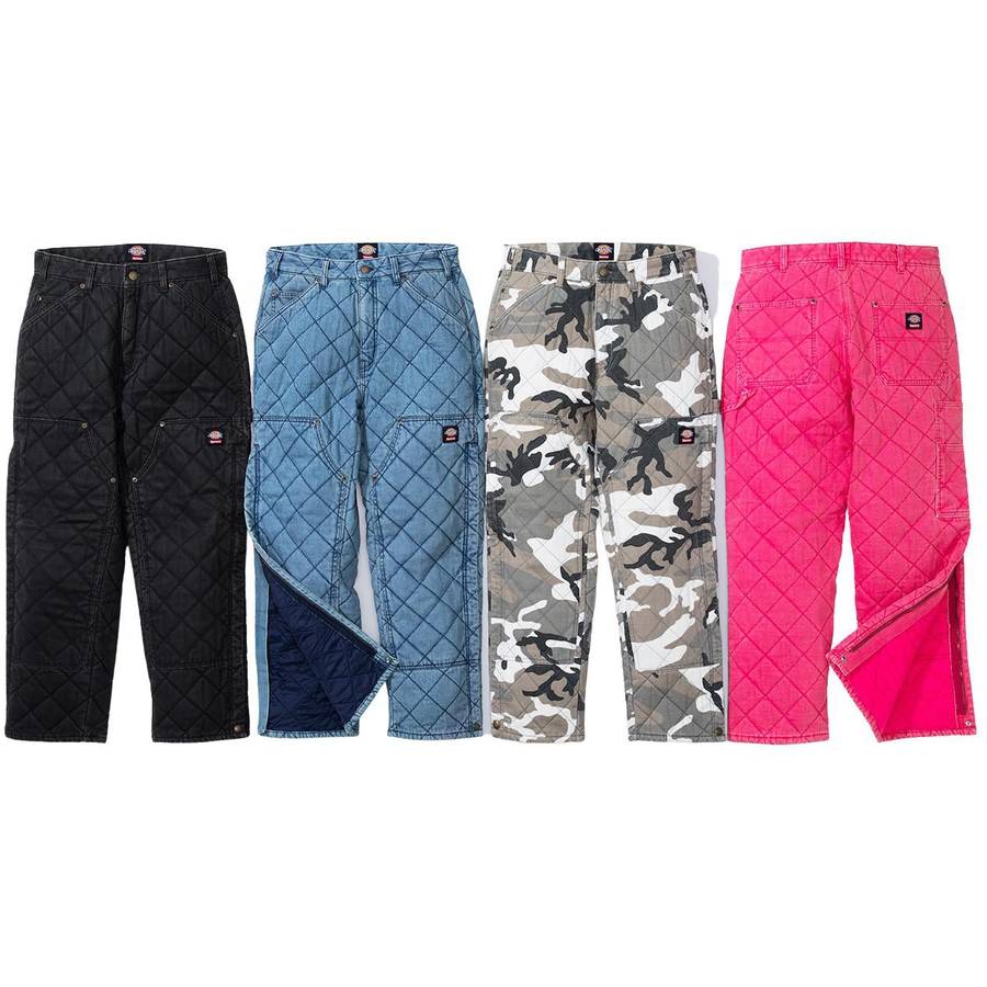 Supreme®/dickies® Quilted Denim Work Pant