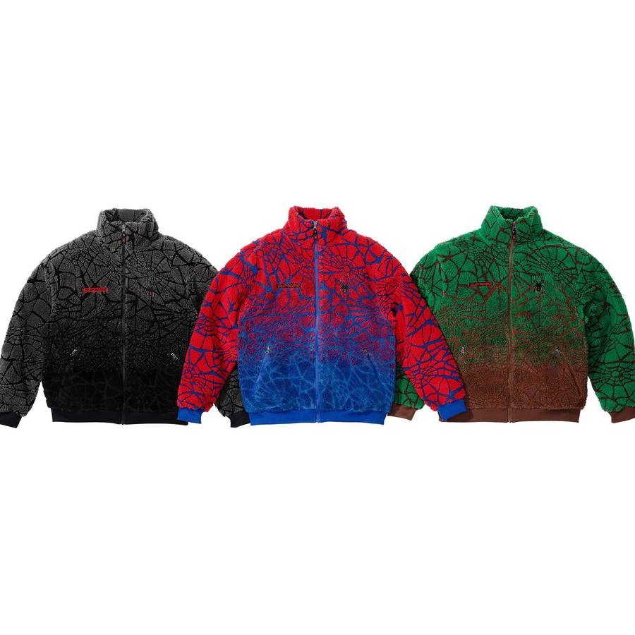 Supreme®/spyder Web Polar Fleece Jacket