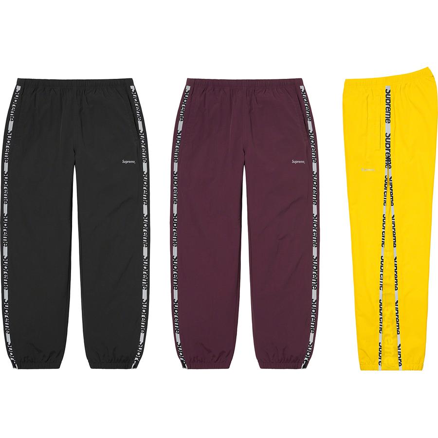 Supreme Reflective Zip Track Pant