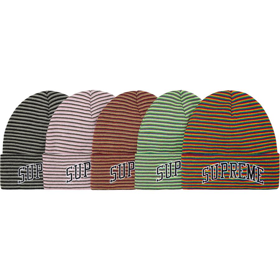 Rainbow Stripe Beanie