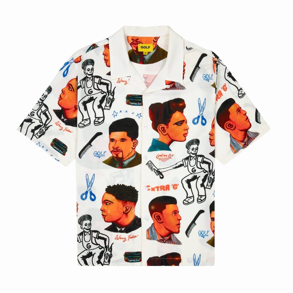 Barbershop Rayon Button Up