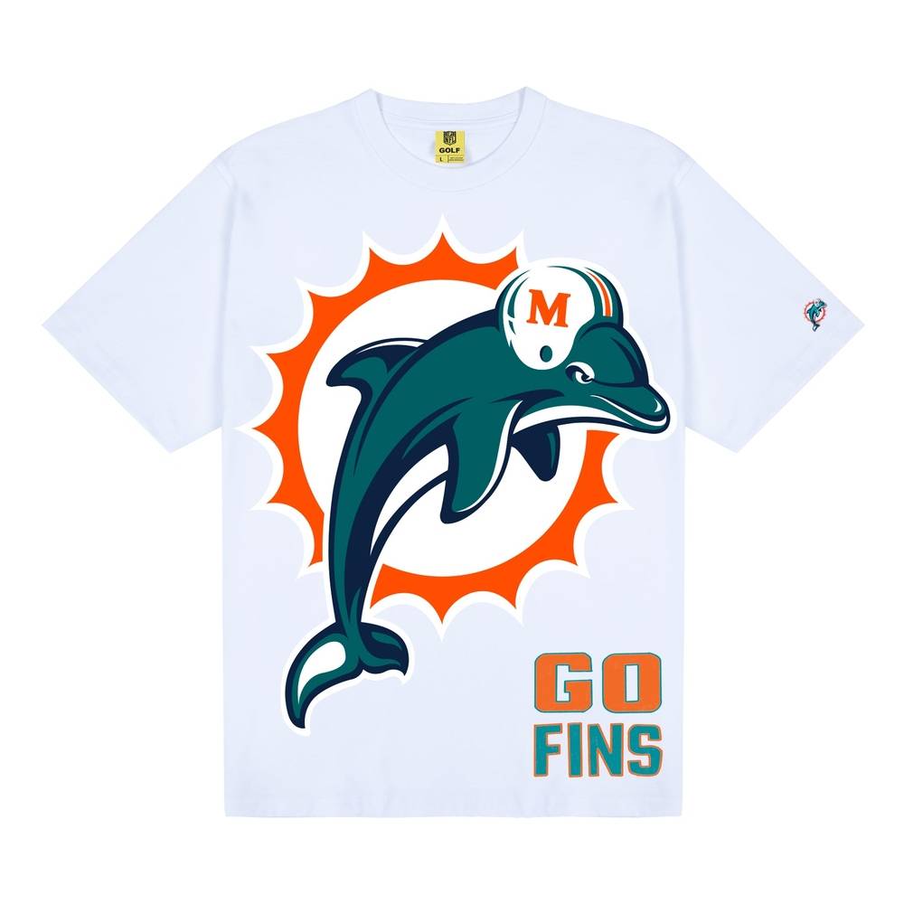 Dolphins Go Fins Tee