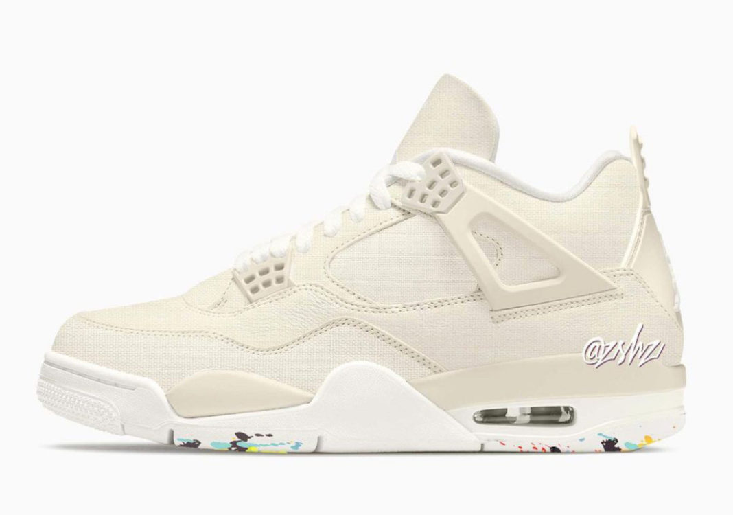 Air Jordan 4 WMNS “Blank Canvas”