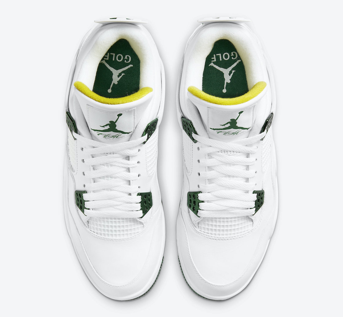 Air Jordan 4 Golf “Metallic Green”