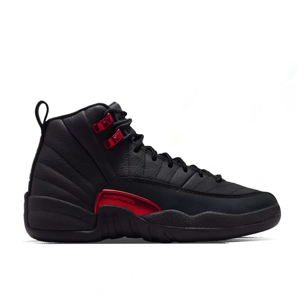 Air Jordan 12 Retro 'Bloodline' (GS) - Black/Varsity Red