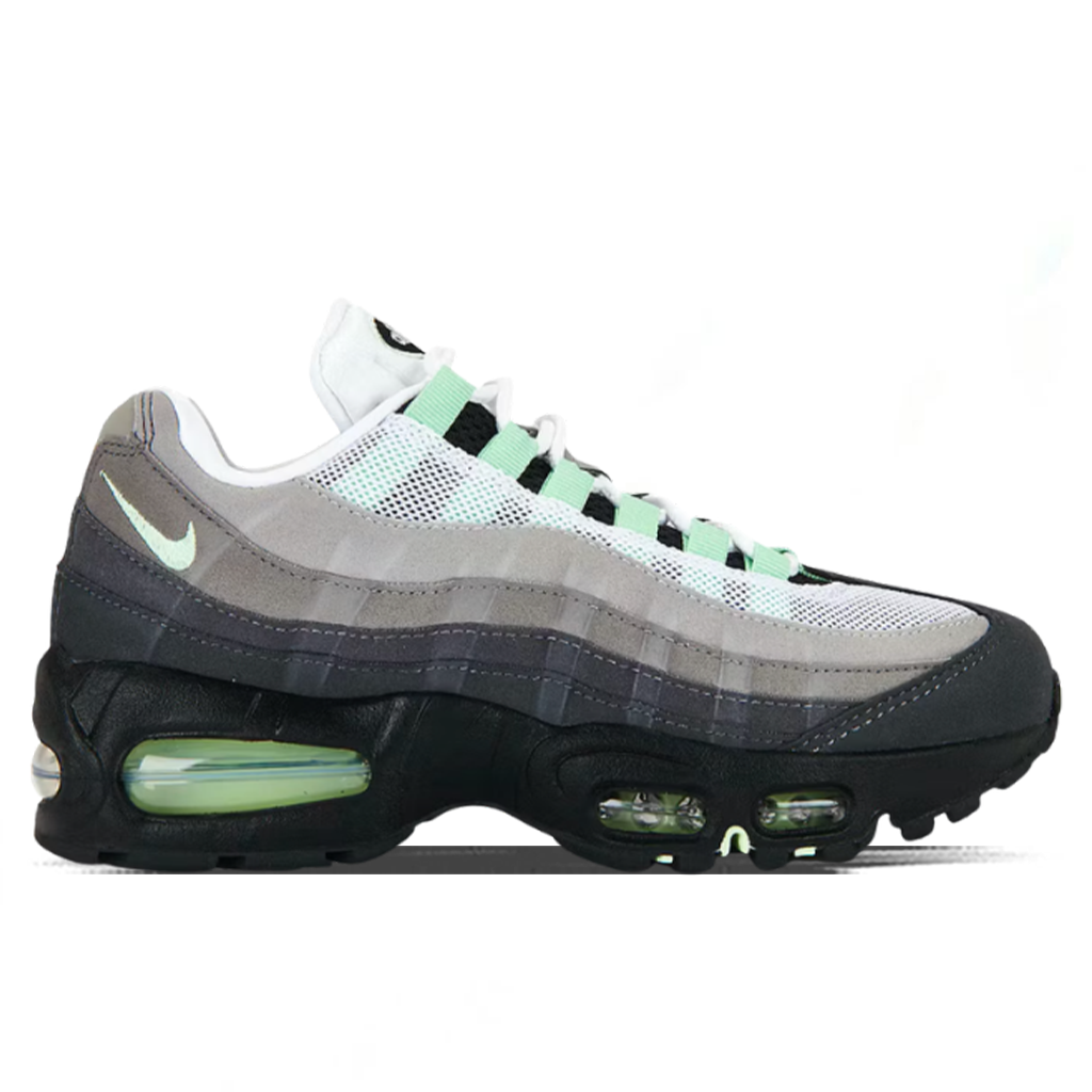 Women's Air Max 95 OG 'Fresh Mint' - Black/Fresh Mint/White/Medium Grey