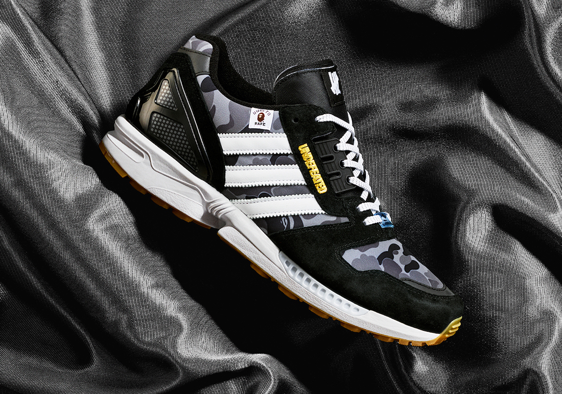 BAPE x Undefeated x adidas ZX 8000