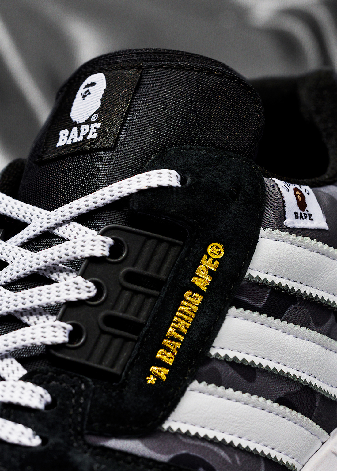 BAPE x Undefeated x adidas ZX 8000