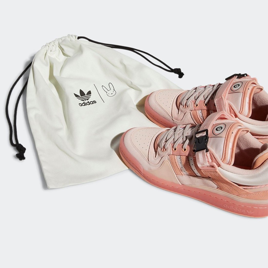 Bad Bunny x adidas Forum Buckle Low “Easter Egg”