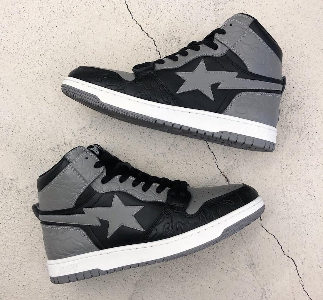 Bape Court Sta Leather