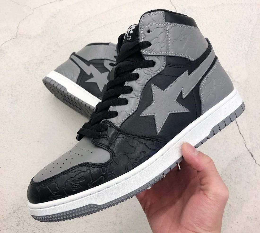 Bape Court Sta Leather