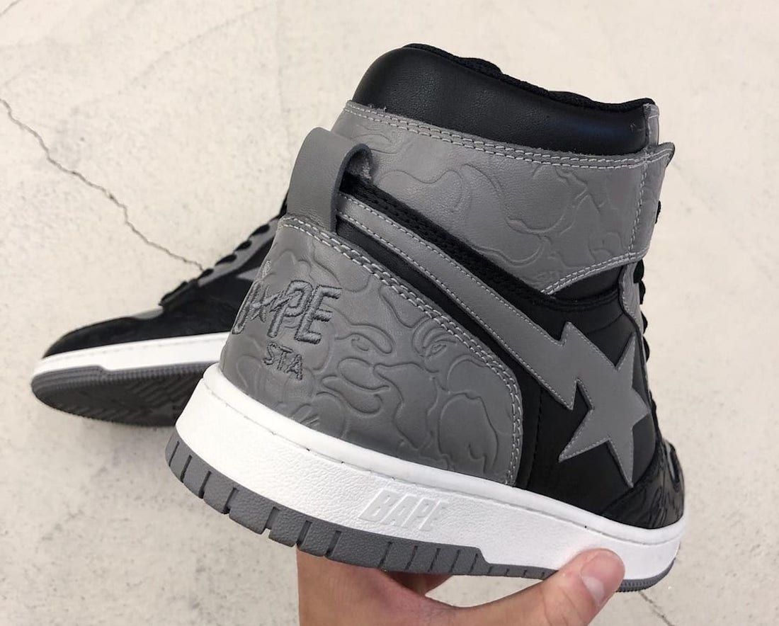 Bape Court Sta Leather