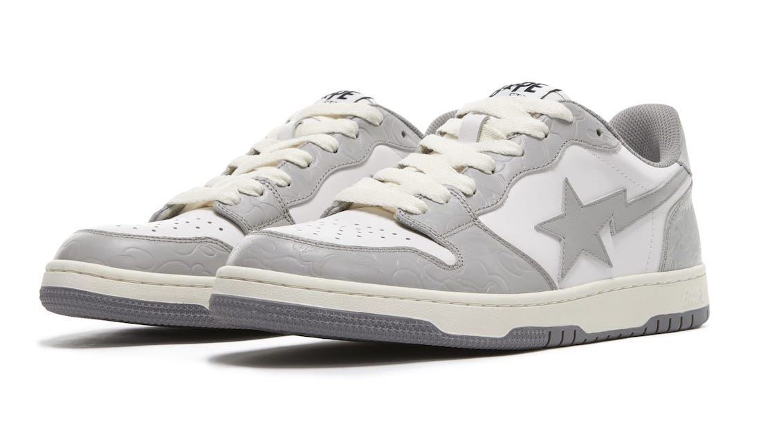 Bape Court Sta Leather