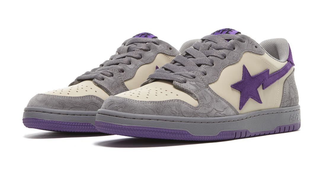 Bape Court Sta Leather