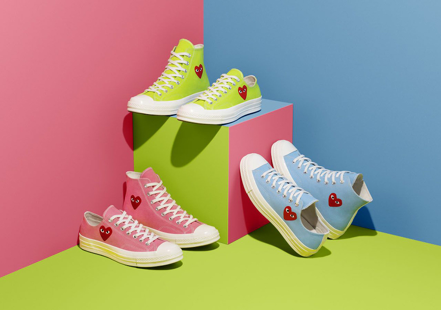 CDG PLAY x Converse Chuck 70