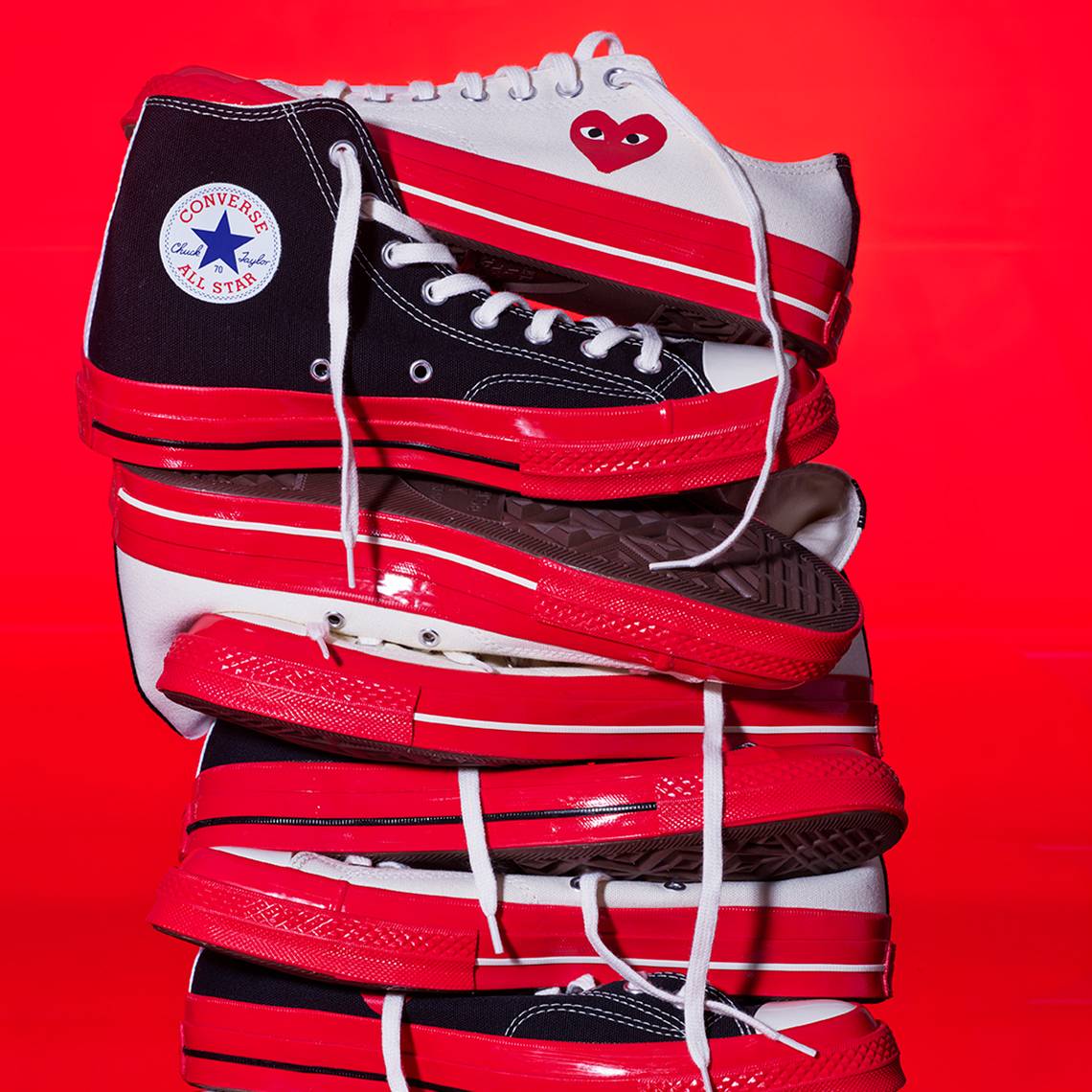 COMME des GARÇONS PLAY x Converse Chuck 70