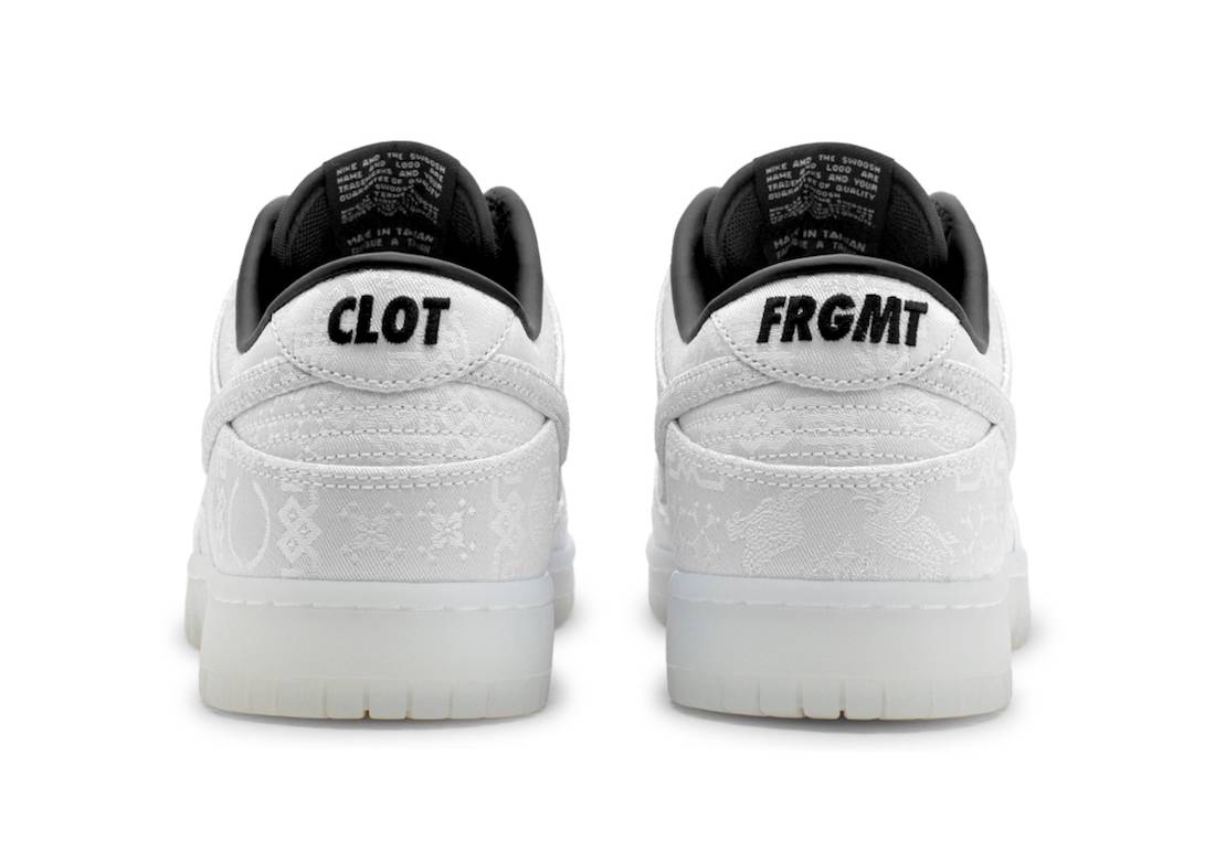 Clot x Fragment x Nike Dunk Low
