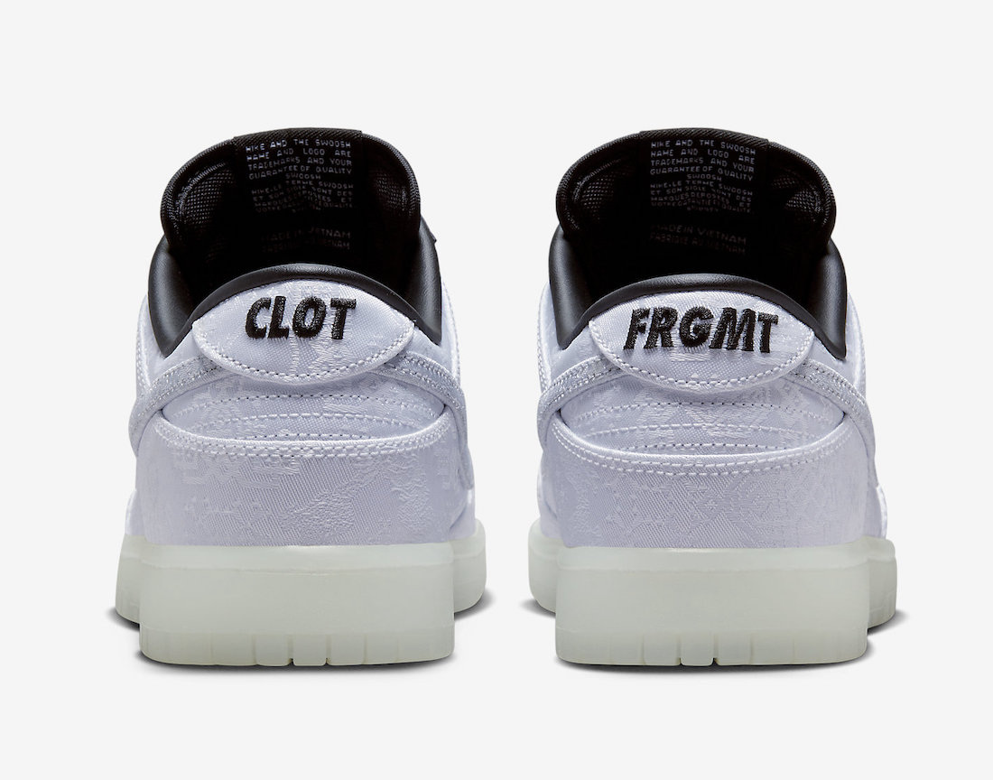Clot x Fragment x Nike Dunk Low