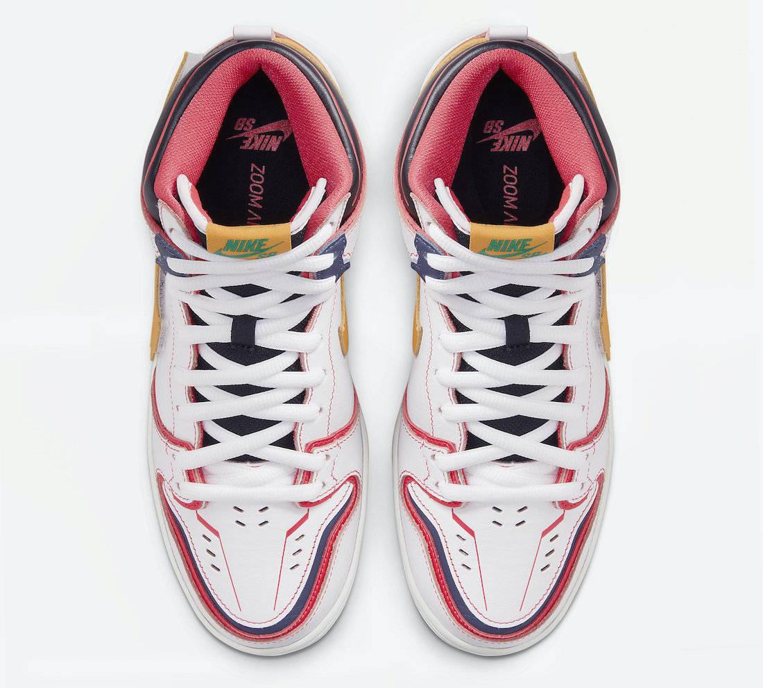 Gundam x Nike SB Dunk High “Unicorn”