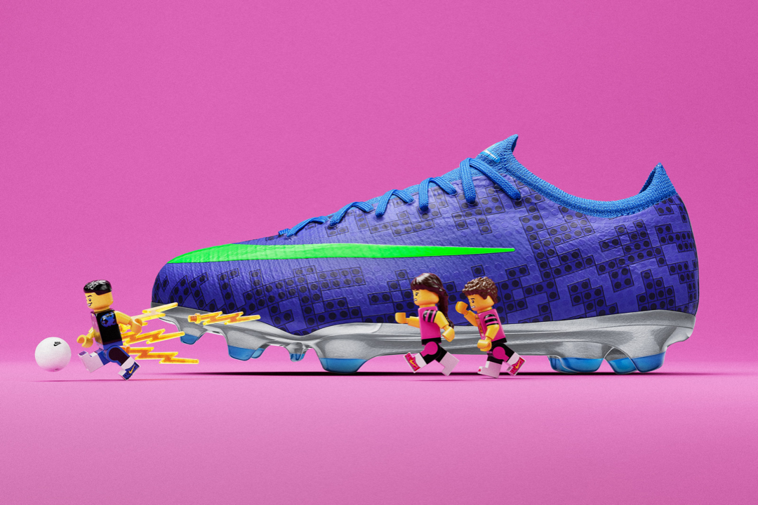 LEGO x Nike Jr. Mercurial Vapor Pro 