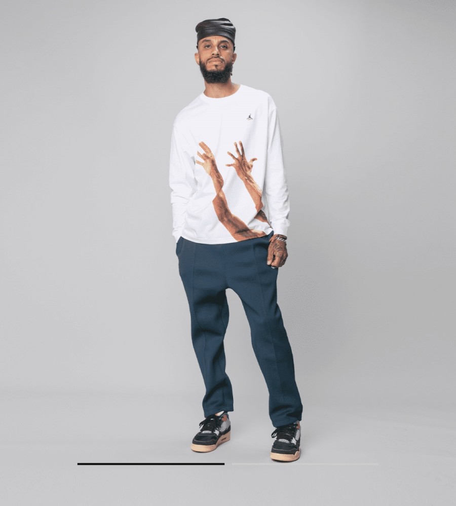 Jordan X Union LA | J Long Sleeved Tee