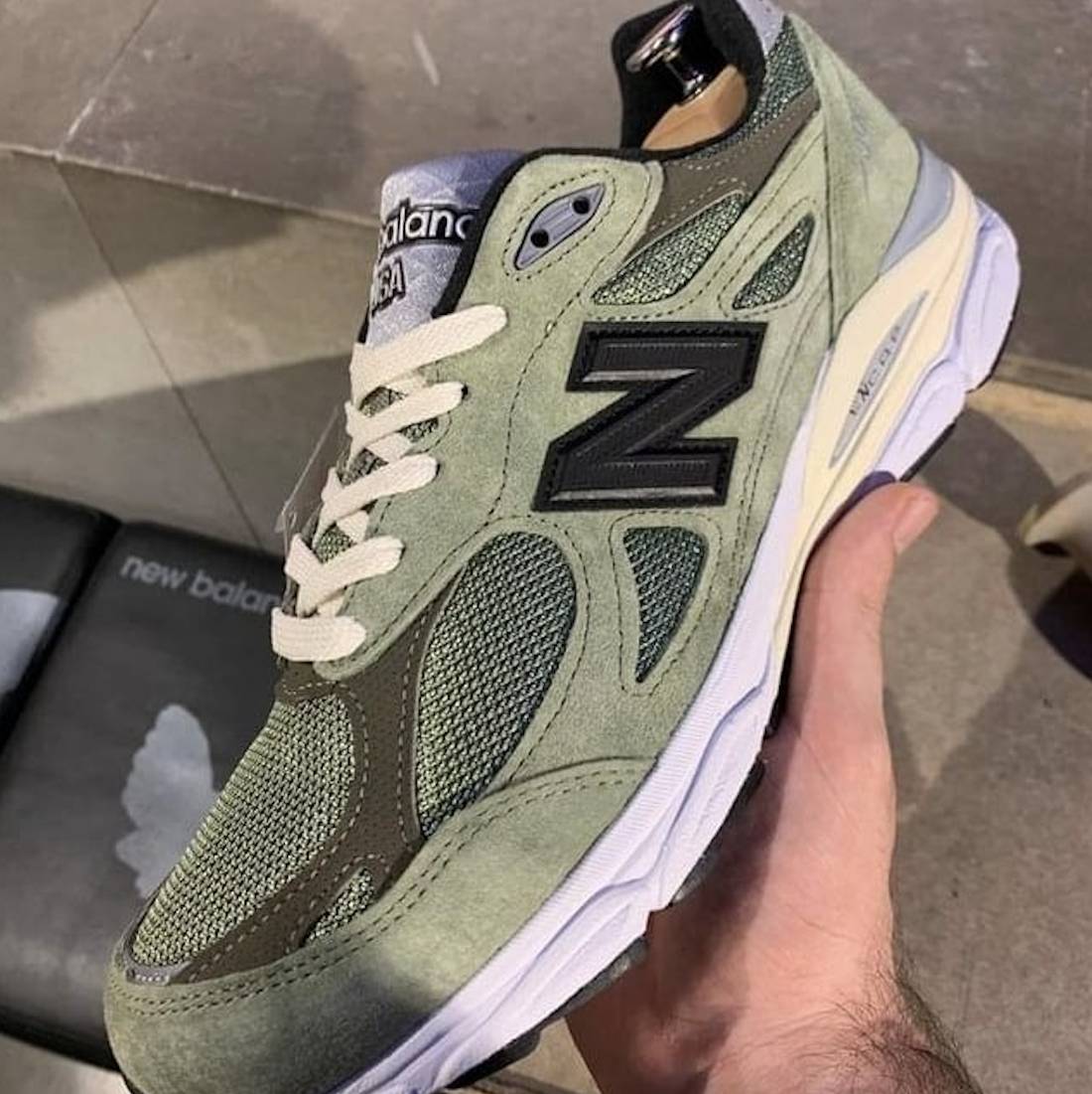 JJJJound x New Balance 990v3 “Olive”