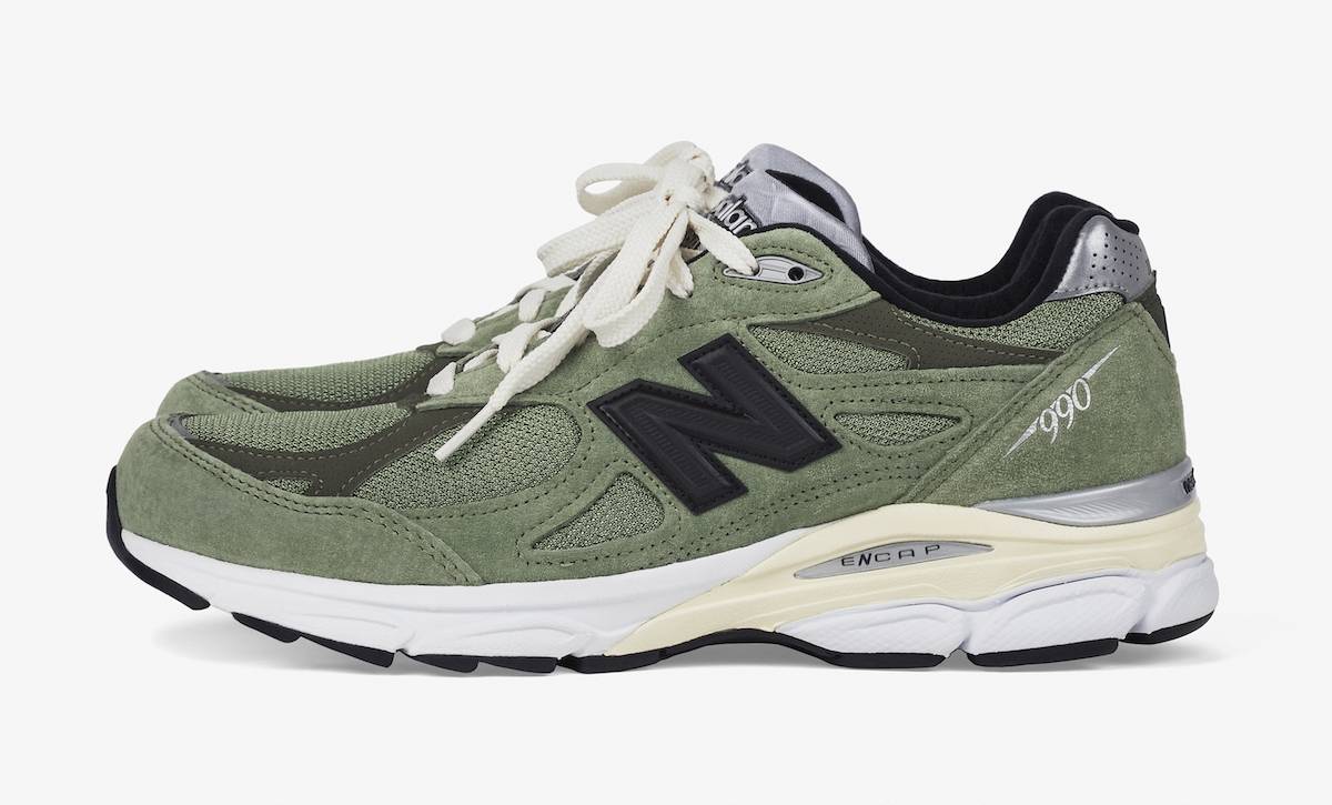 JJJJound x New Balance 990v3 “Olive”