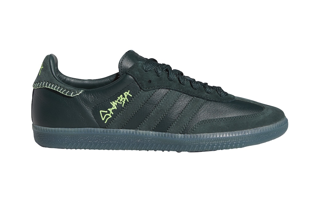 Jonah Hill x adidas Samba “Mineral Green”