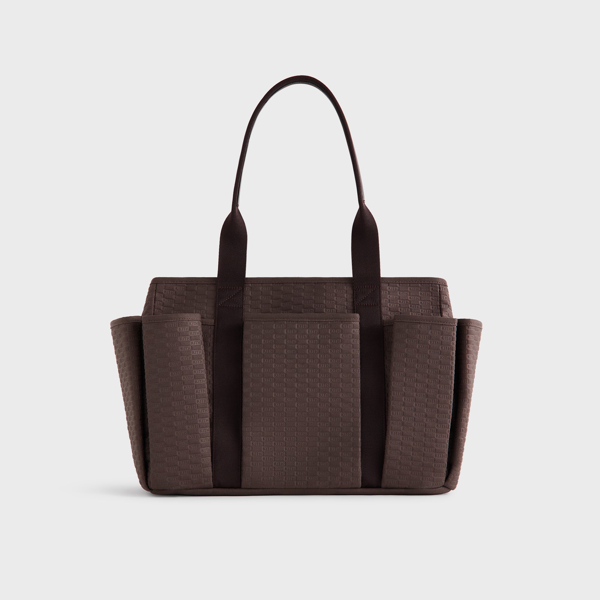 Kith Monogram Canvas Tote Bag - Kindling