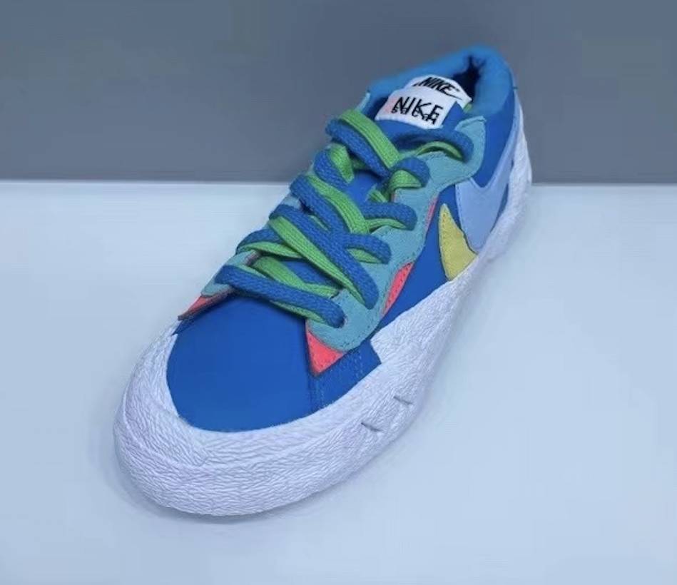 Kaws x Sacai x Nike Blazer Low “Neptune Blue”