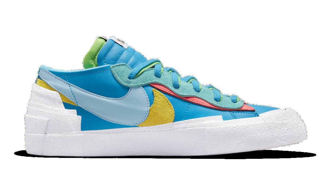 Kaws x Sacai x Nike Blazer Low “Neptune Blue”