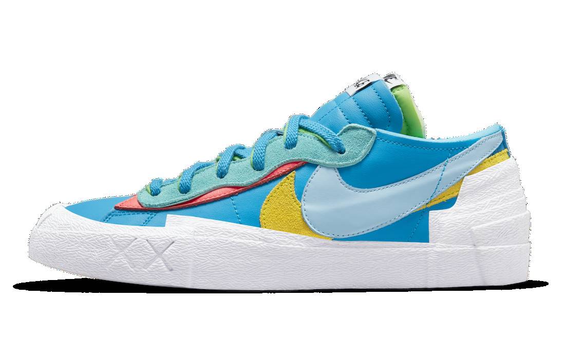 Kaws x Sacai x Nike Blazer Low “Neptune Blue”