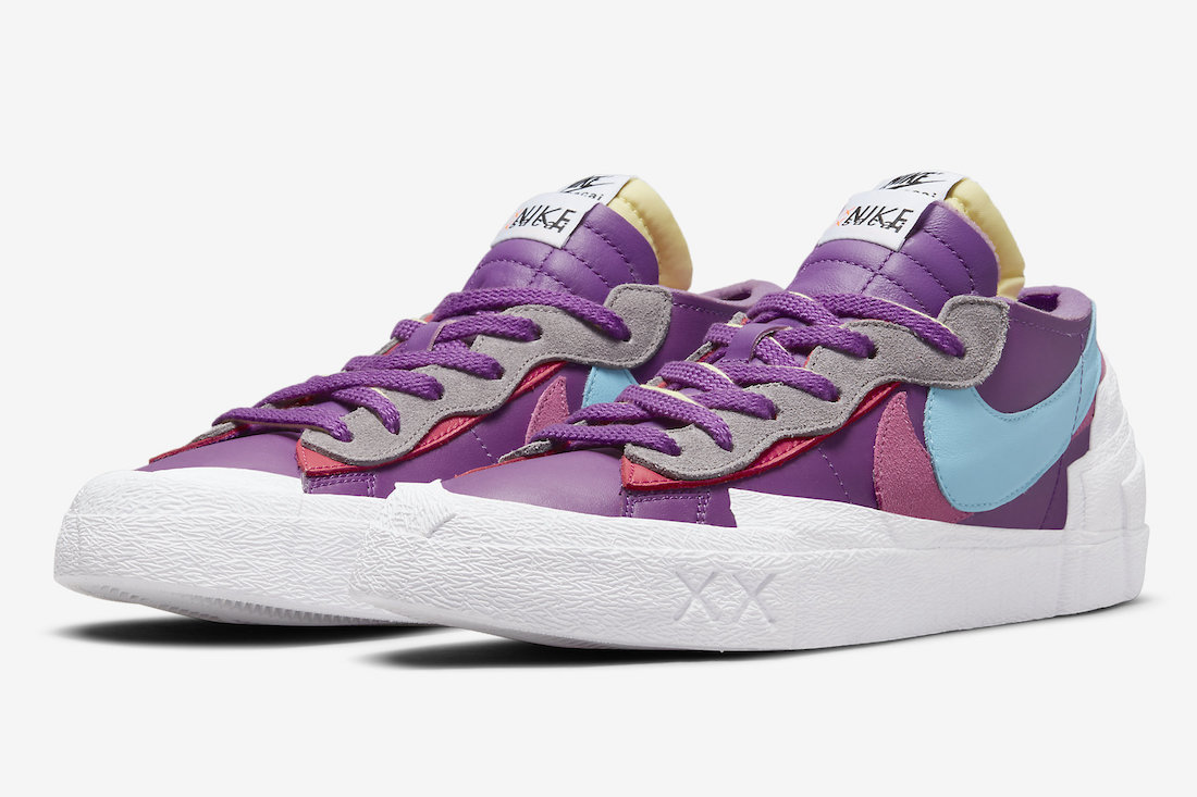 Kaws x Sacai x Nike Blazer Low “Neptune Blue”