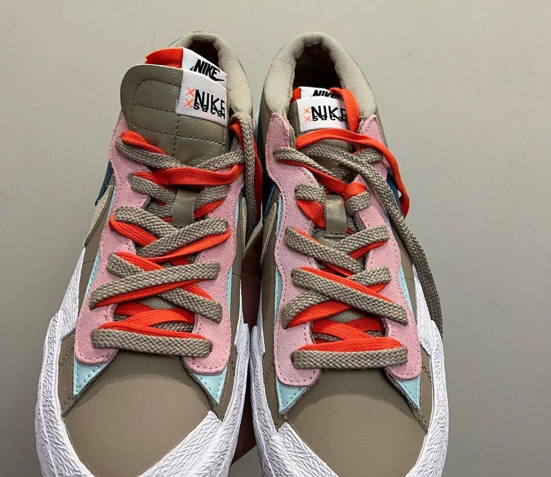 Kaws x Sacai x Nike Blazer Low “Neptune Blue”