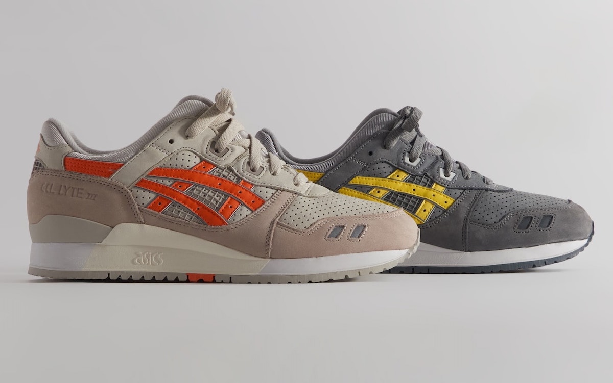 Kith x ASICS Gel Lyte III Remastered “Super Orange”