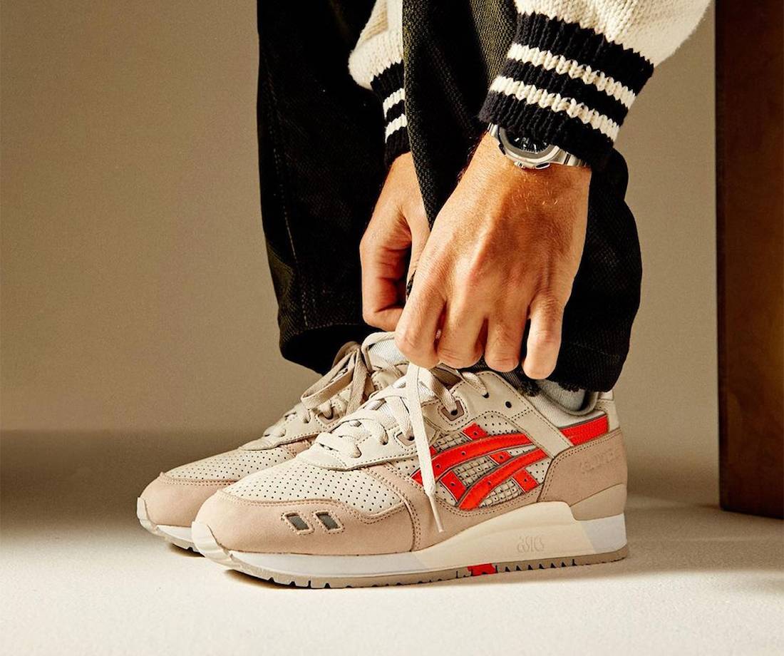 Kith x ASICS Gel Lyte III Remastered “Super Orange”