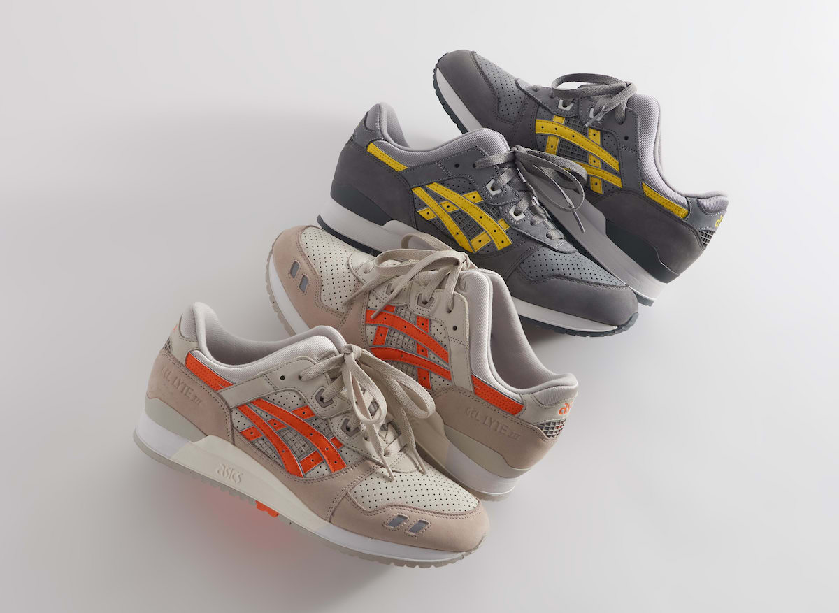 Kith x ASICS Gel Lyte III Remastered “Super Orange”