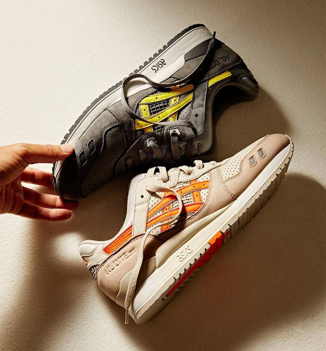 Kith x ASICS Gel Lyte III Remastered “Super Orange”