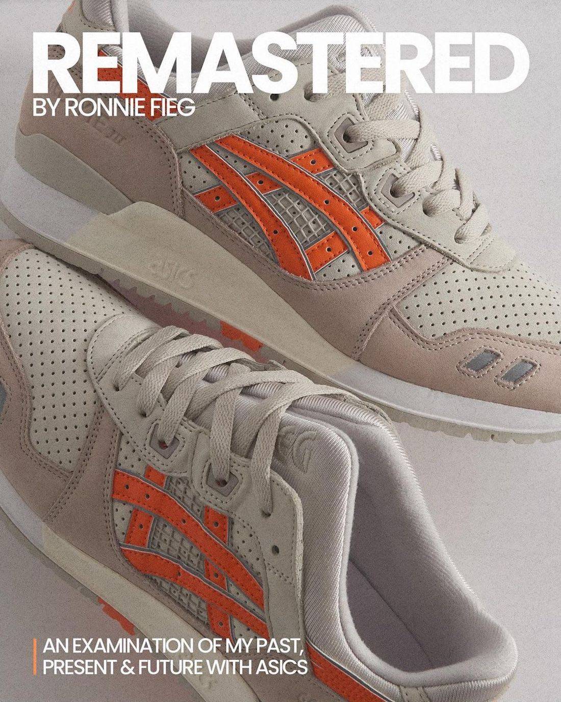 Kith x ASICS Gel Lyte III Remastered “Super Orange”