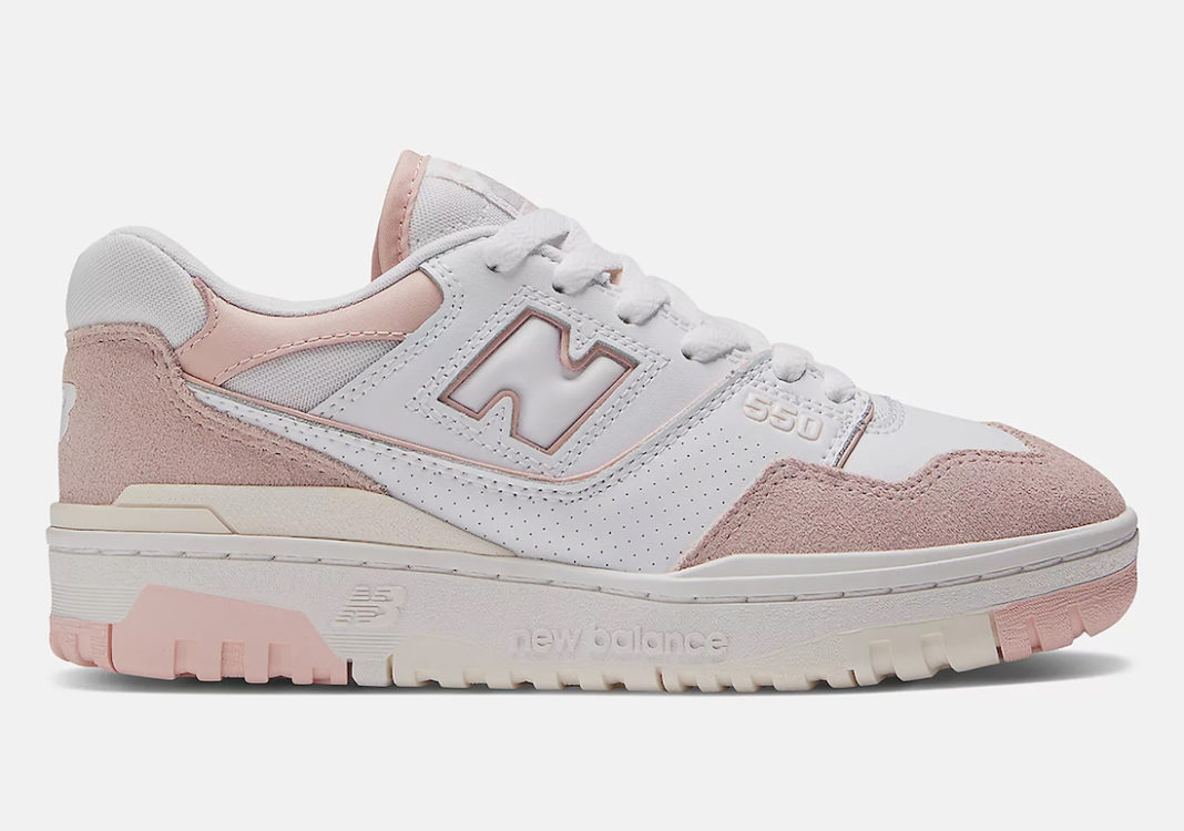 women's new balance 550 pink sand