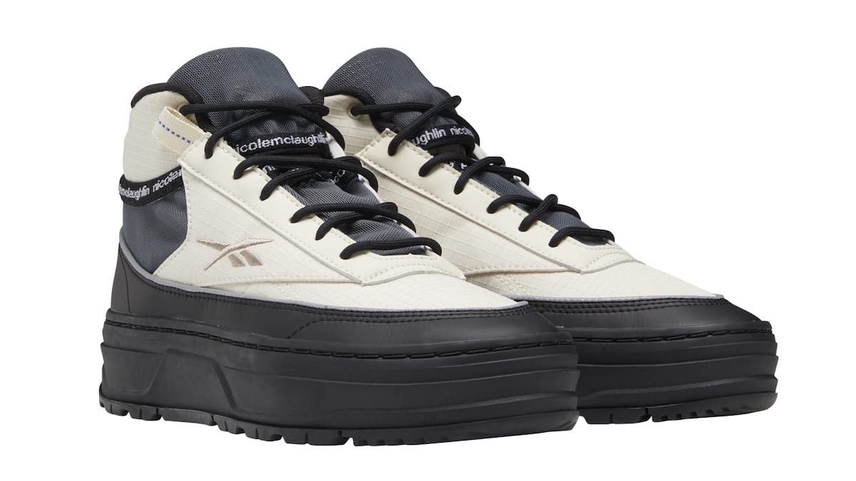 Nicole McLaughlin x Reebok Club C Geo Mid