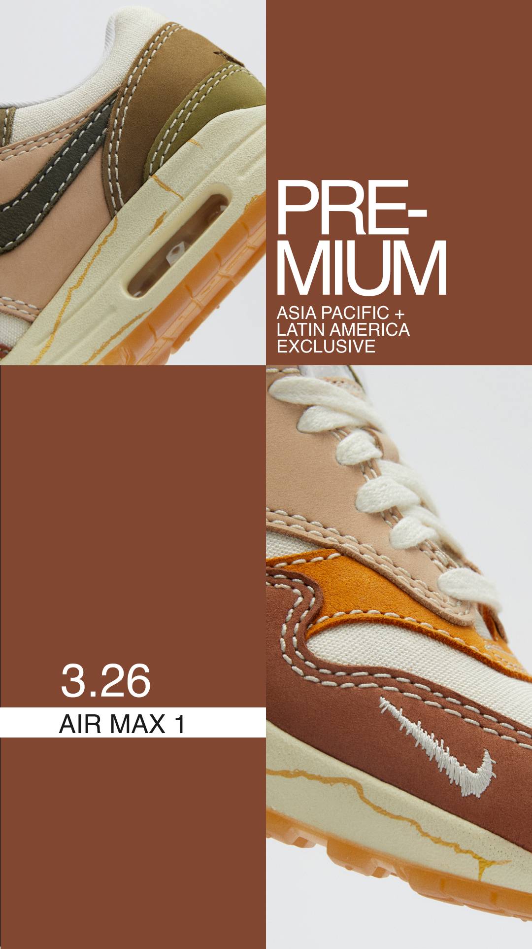 Nike Air Max 1 Premium “Wabi-Sabi”