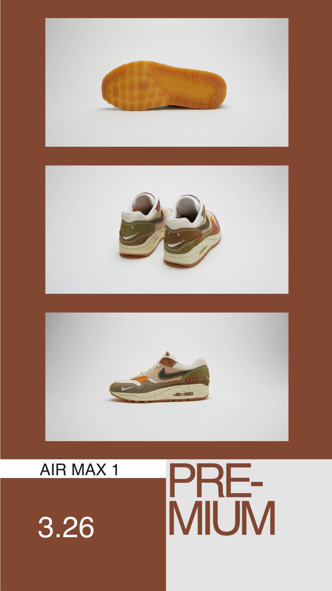 Nike Air Max 1 Premium “Wabi-Sabi”