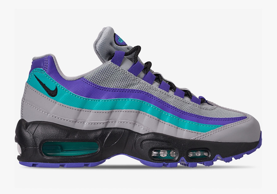 black purple grey air max 95