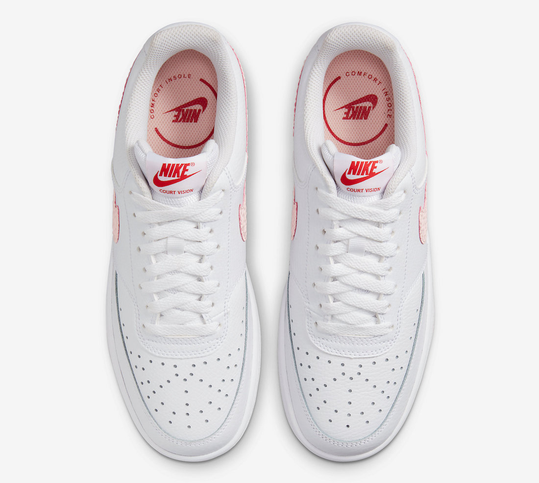 Nike Court Vision Low “Valentine’s Day”